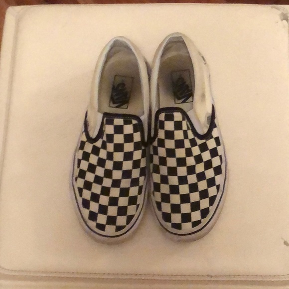 used checkered vans